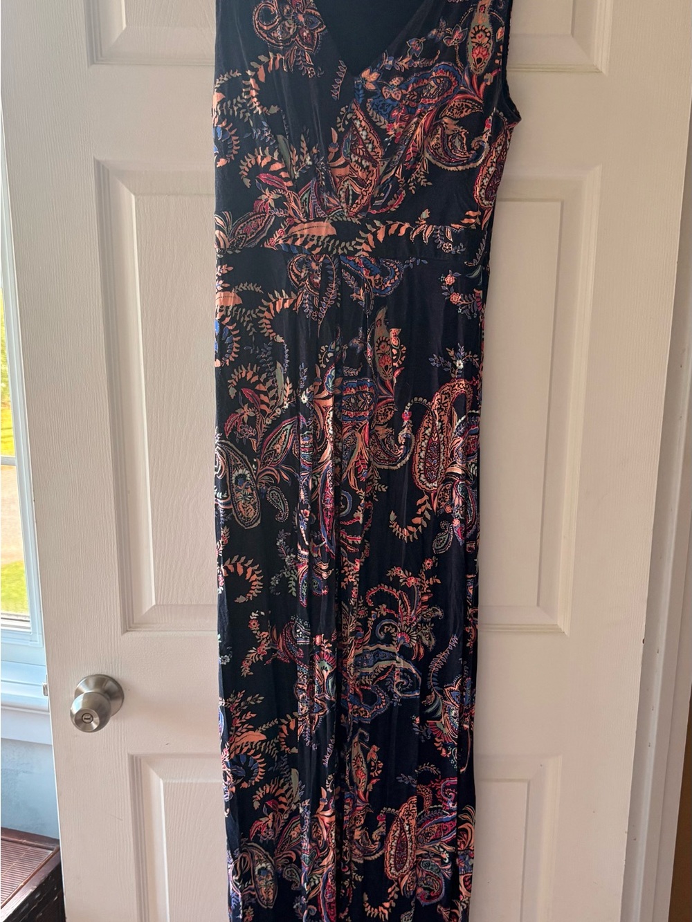 long tall sally Navy Paisley Maxi Dress